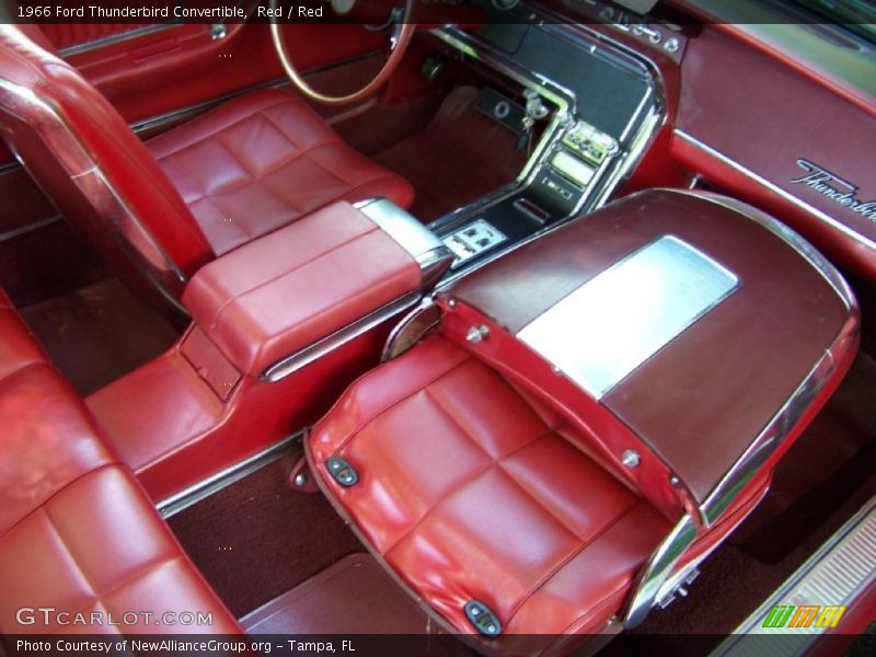 Red / Red 1966 Ford Thunderbird Convertible