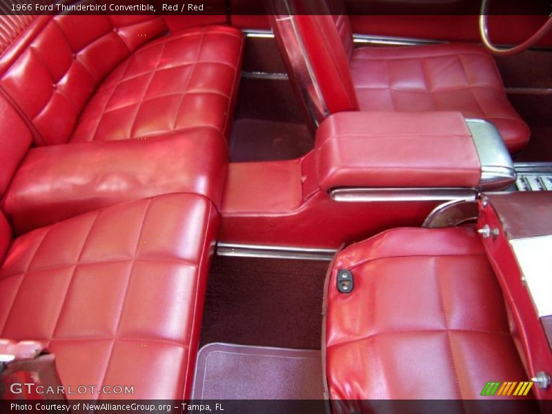 Red / Red 1966 Ford Thunderbird Convertible