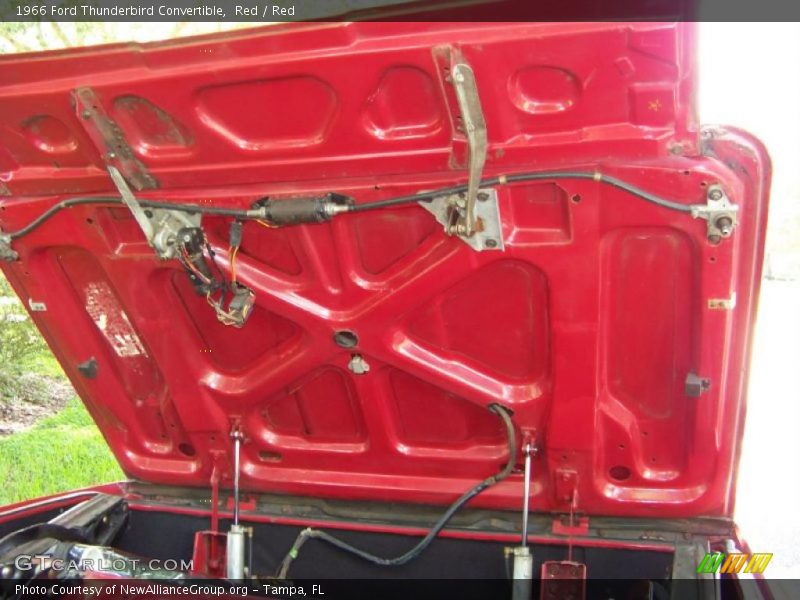 Red / Red 1966 Ford Thunderbird Convertible
