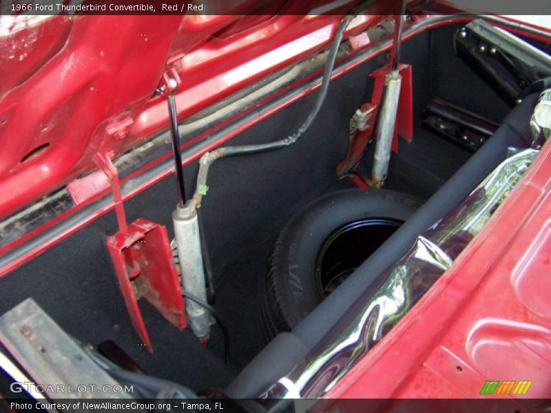 Red / Red 1966 Ford Thunderbird Convertible