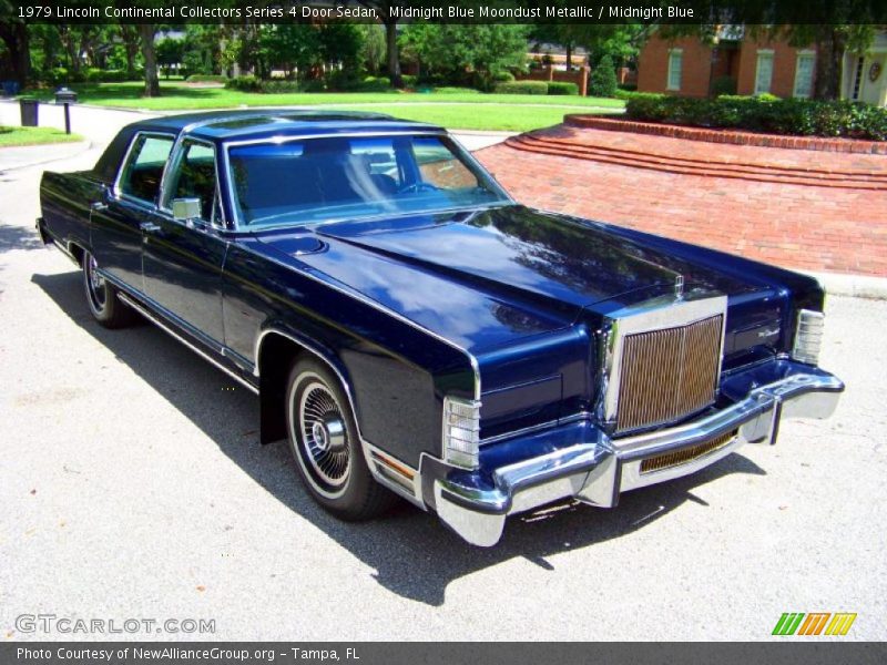  1979 Continental Collectors Series 4 Door Sedan Midnight Blue Moondust Metallic