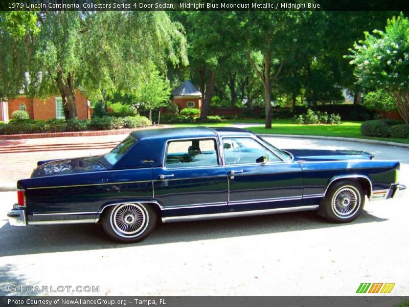  1979 Continental Collectors Series 4 Door Sedan Midnight Blue Moondust Metallic