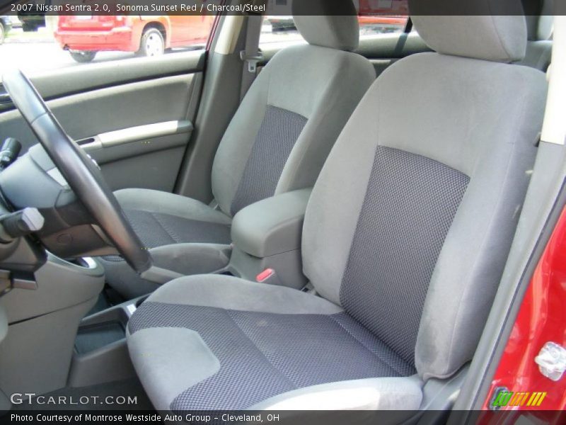 Sonoma Sunset Red / Charcoal/Steel 2007 Nissan Sentra 2.0