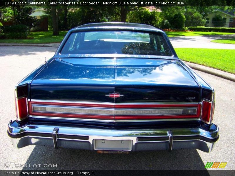  1979 Continental Collectors Series 4 Door Sedan Midnight Blue Moondust Metallic