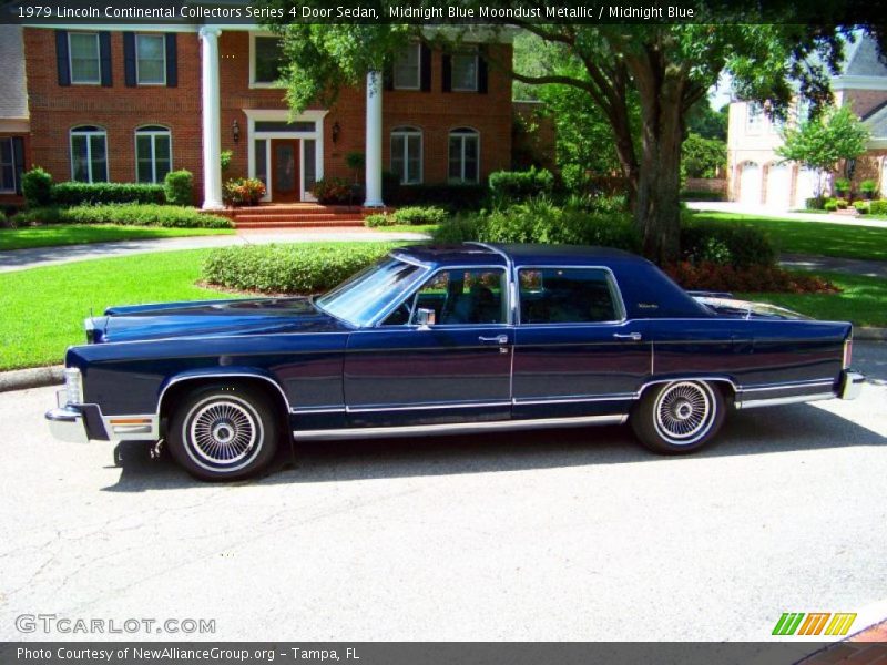  1979 Continental Collectors Series 4 Door Sedan Midnight Blue Moondust Metallic