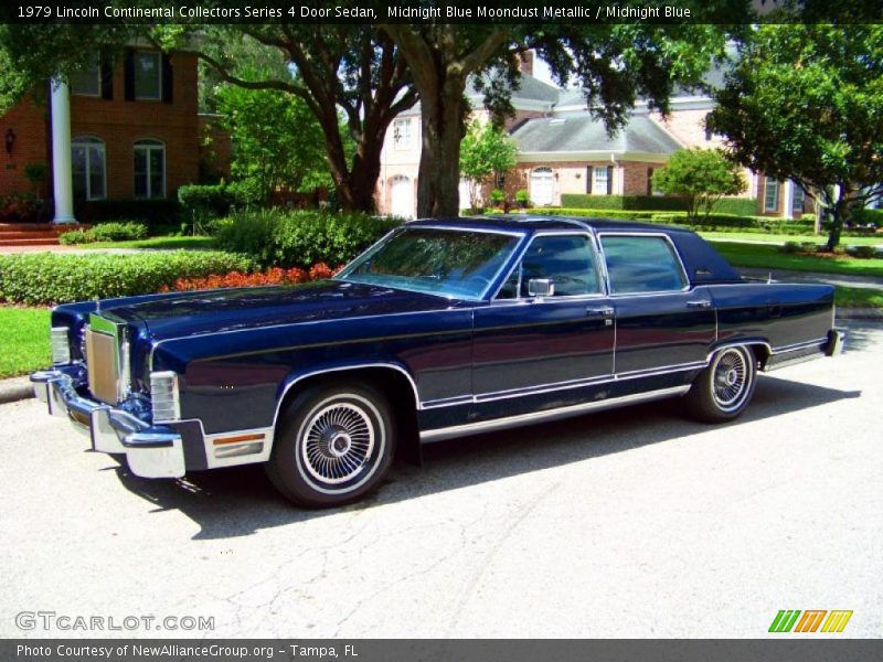  1979 Continental Collectors Series 4 Door Sedan Midnight Blue Moondust Metallic