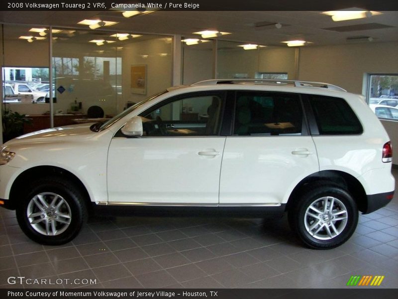 Campanella White / Pure Beige 2008 Volkswagen Touareg 2 VR6