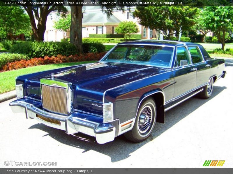  1979 Continental Collectors Series 4 Door Sedan Midnight Blue Moondust Metallic