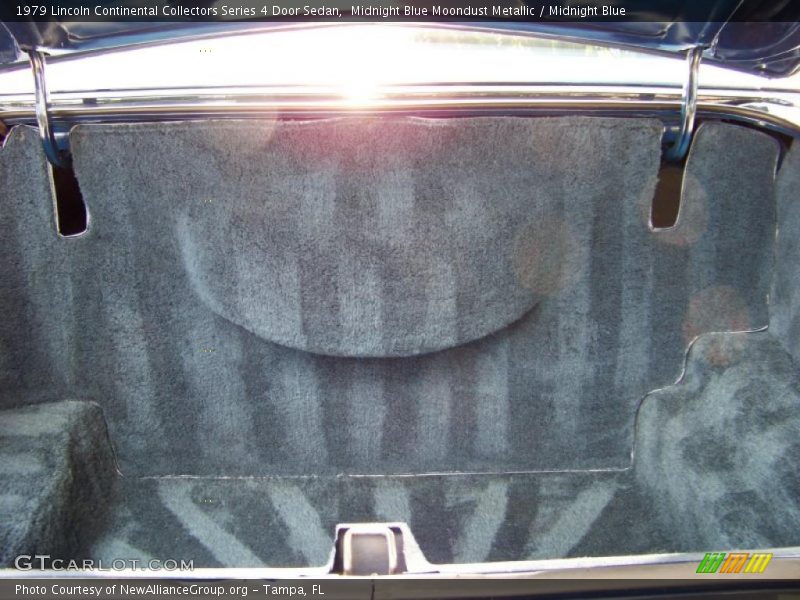 1979 Continental Collectors Series 4 Door Sedan Trunk