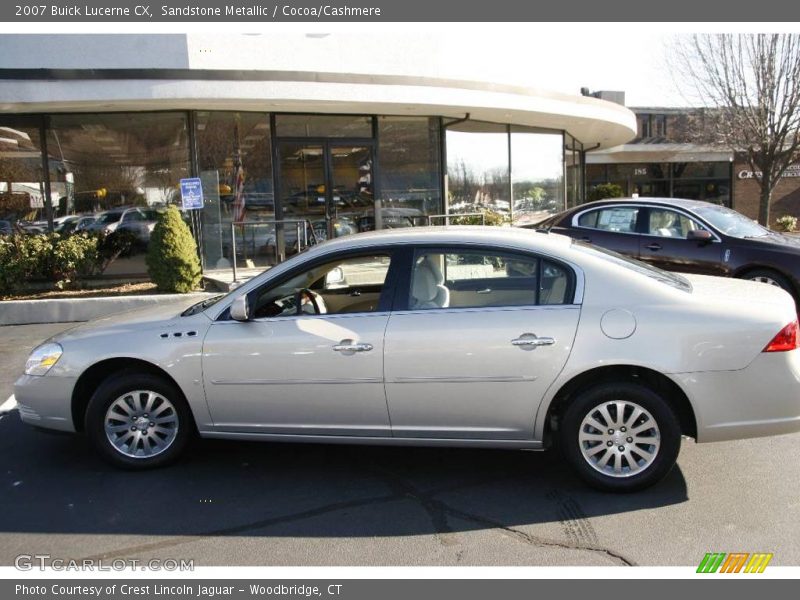 Sandstone Metallic / Cocoa/Cashmere 2007 Buick Lucerne CX