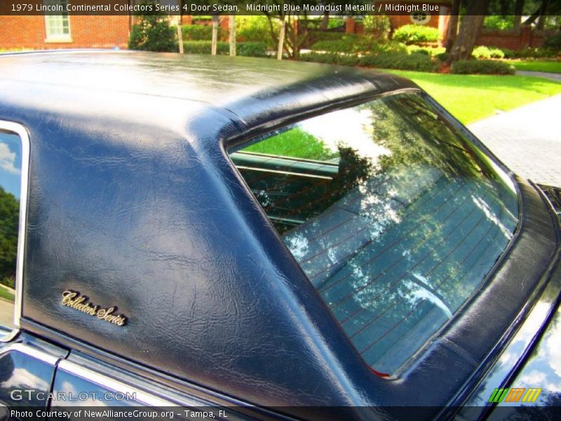 Midnight Blue Moondust Metallic / Midnight Blue 1979 Lincoln Continental Collectors Series 4 Door Sedan