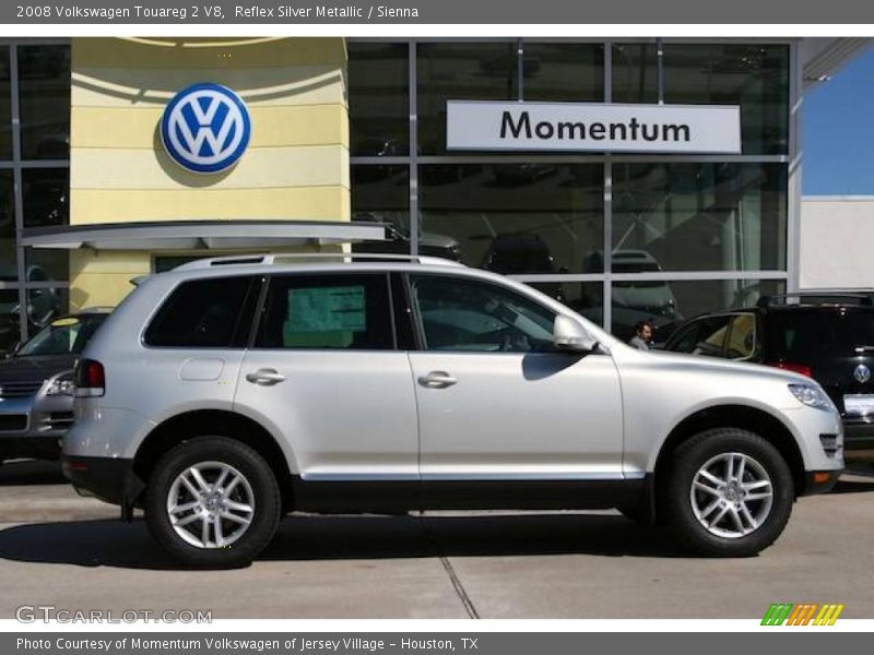 Reflex Silver Metallic / Sienna 2008 Volkswagen Touareg 2 V8