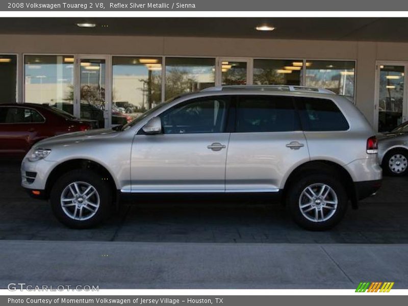 Reflex Silver Metallic / Sienna 2008 Volkswagen Touareg 2 V8
