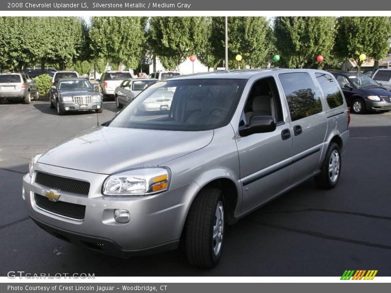 Silverstone Metallic / Medium Gray 2008 Chevrolet Uplander LS