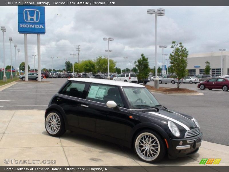 Cosmos Black Metallic / Panther Black 2003 Mini Cooper Hardtop