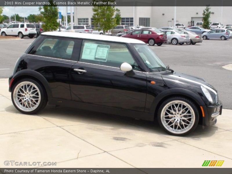 Cosmos Black Metallic / Panther Black 2003 Mini Cooper Hardtop