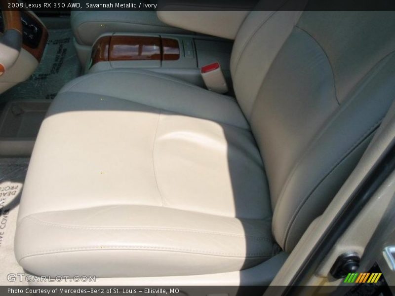 Savannah Metallic / Ivory 2008 Lexus RX 350 AWD