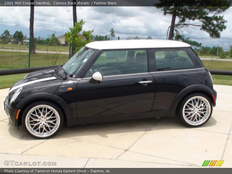 Cosmos Black Metallic / Panther Black 2003 Mini Cooper Hardtop