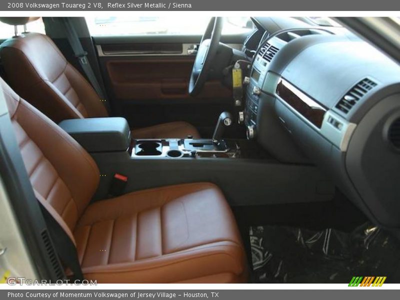Reflex Silver Metallic / Sienna 2008 Volkswagen Touareg 2 V8