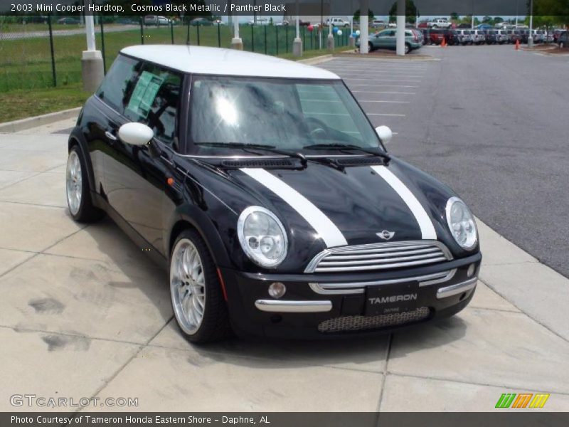 Cosmos Black Metallic / Panther Black 2003 Mini Cooper Hardtop