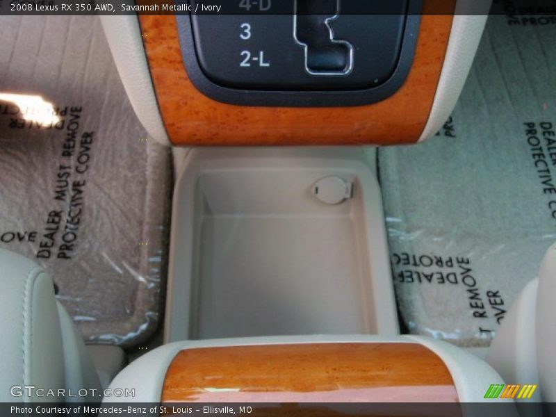 Savannah Metallic / Ivory 2008 Lexus RX 350 AWD