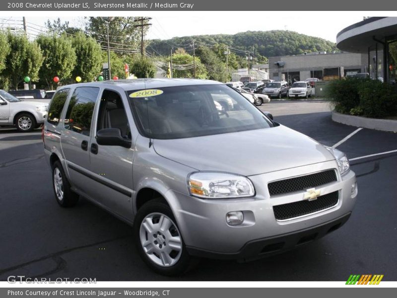 Silverstone Metallic / Medium Gray 2008 Chevrolet Uplander LS