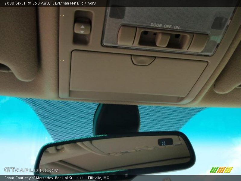 Savannah Metallic / Ivory 2008 Lexus RX 350 AWD