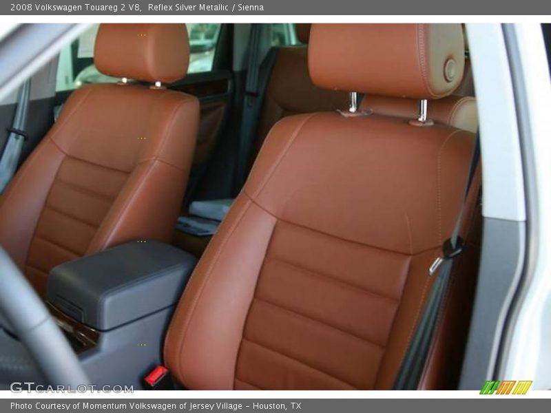 Reflex Silver Metallic / Sienna 2008 Volkswagen Touareg 2 V8