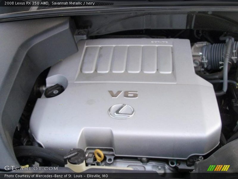 Savannah Metallic / Ivory 2008 Lexus RX 350 AWD