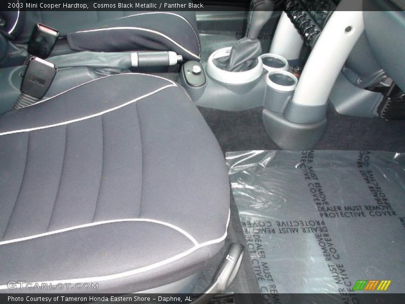 Cosmos Black Metallic / Panther Black 2003 Mini Cooper Hardtop