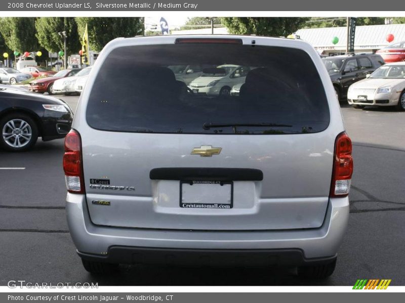 Silverstone Metallic / Medium Gray 2008 Chevrolet Uplander LS