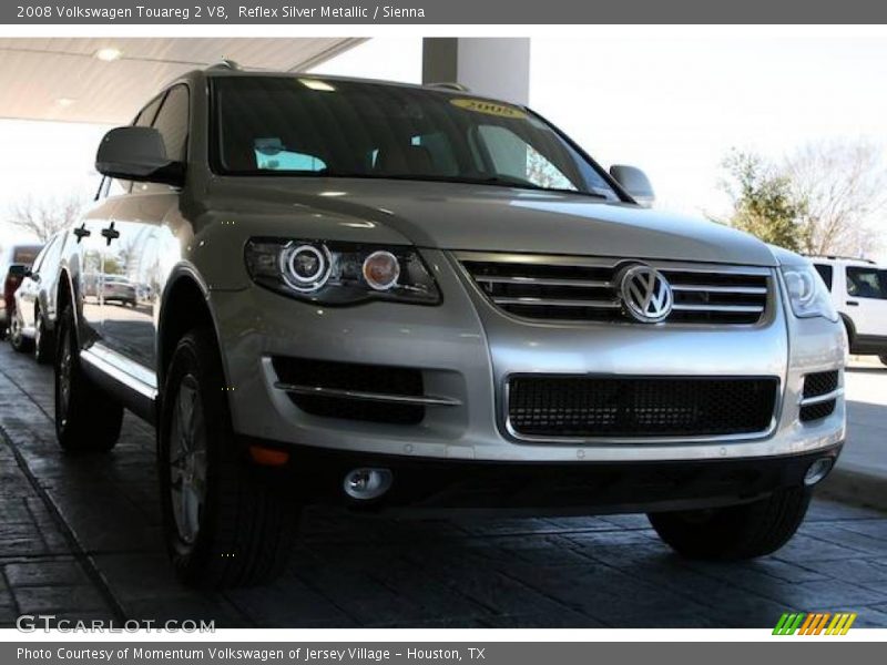 Reflex Silver Metallic / Sienna 2008 Volkswagen Touareg 2 V8