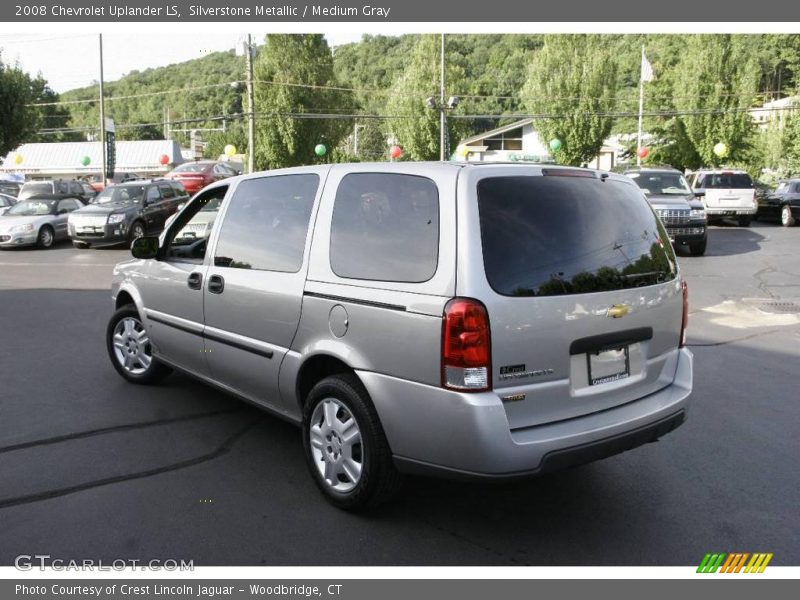 Silverstone Metallic / Medium Gray 2008 Chevrolet Uplander LS