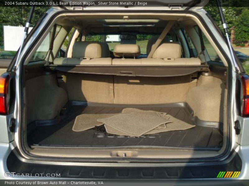 Silver Stone Metallic / Beige 2004 Subaru Outback 3.0 L.L.Bean Edition Wagon