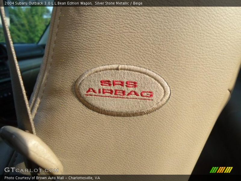 Silver Stone Metallic / Beige 2004 Subaru Outback 3.0 L.L.Bean Edition Wagon