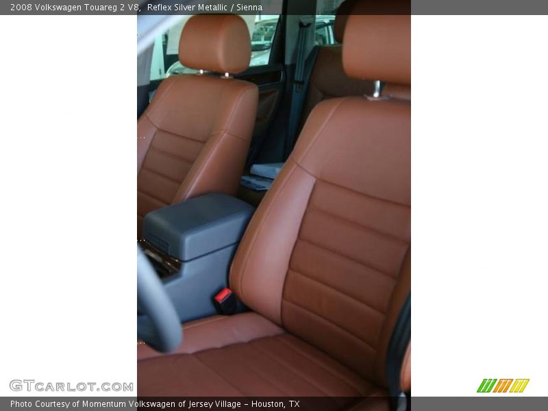 Reflex Silver Metallic / Sienna 2008 Volkswagen Touareg 2 V8