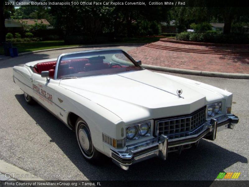  1973 Eldorado Indianapolis 500 Official Pace Car Replica Convertible Cotillion White