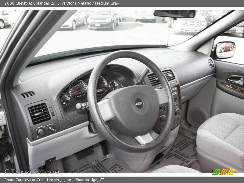 Silverstone Metallic / Medium Gray 2008 Chevrolet Uplander LS