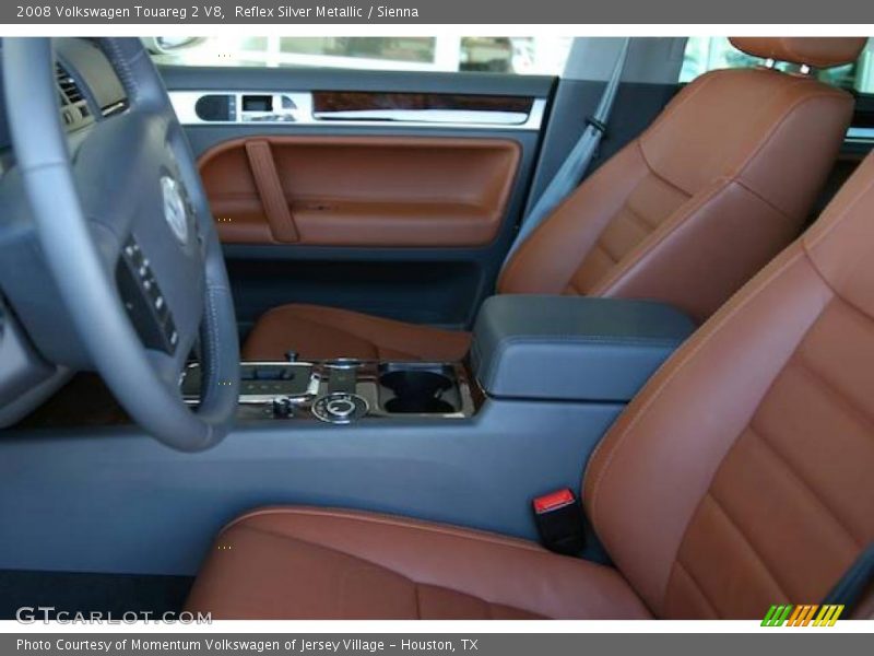 Reflex Silver Metallic / Sienna 2008 Volkswagen Touareg 2 V8