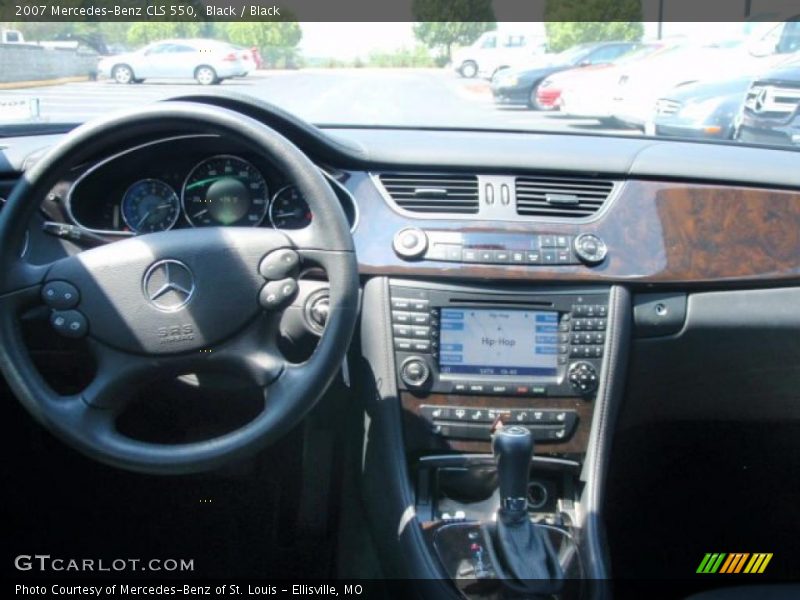 Black / Black 2007 Mercedes-Benz CLS 550