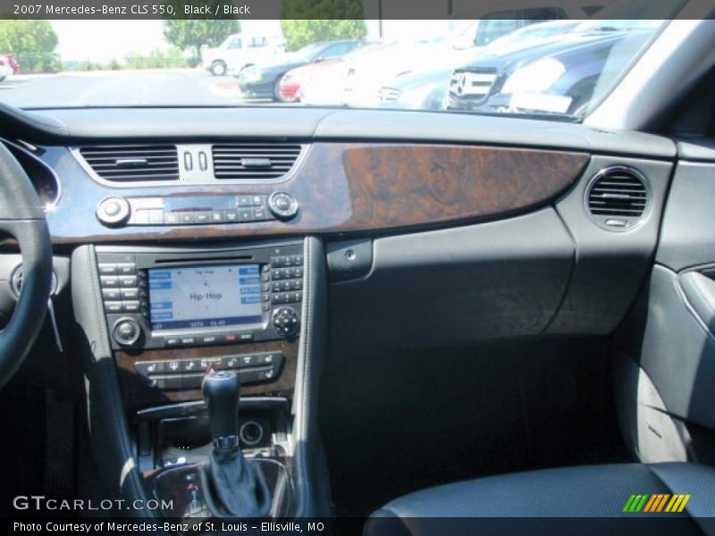 Black / Black 2007 Mercedes-Benz CLS 550