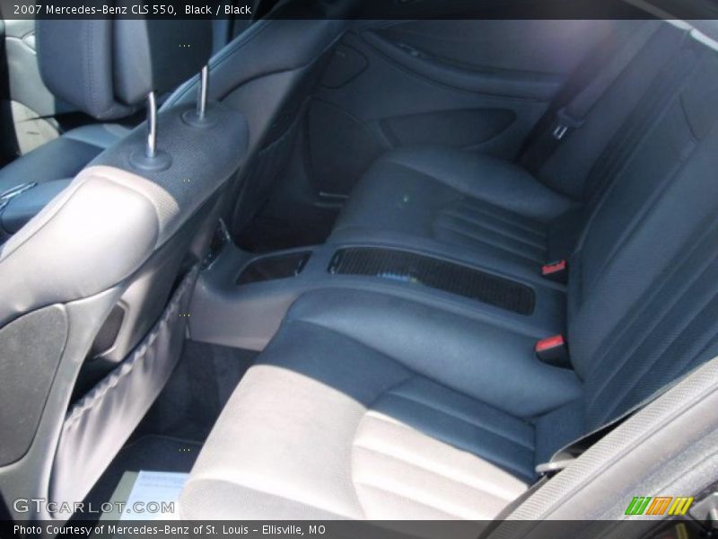 Black / Black 2007 Mercedes-Benz CLS 550