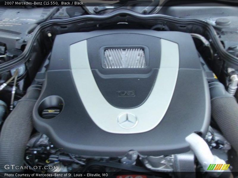 Black / Black 2007 Mercedes-Benz CLS 550