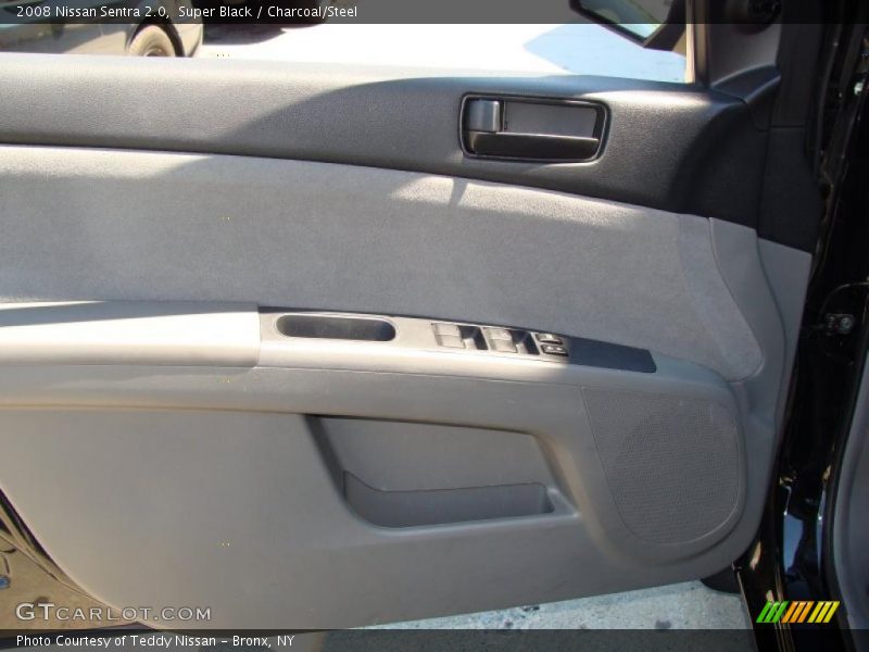 Super Black / Charcoal/Steel 2008 Nissan Sentra 2.0