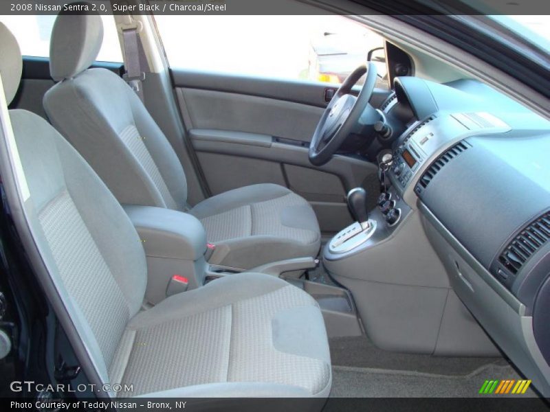 Super Black / Charcoal/Steel 2008 Nissan Sentra 2.0
