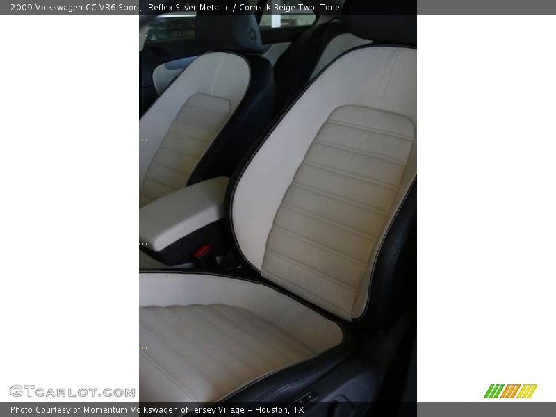 Reflex Silver Metallic / Cornsilk Beige Two-Tone 2009 Volkswagen CC VR6 Sport