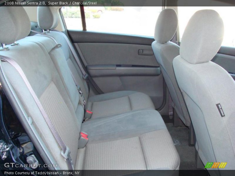 Super Black / Charcoal/Steel 2008 Nissan Sentra 2.0