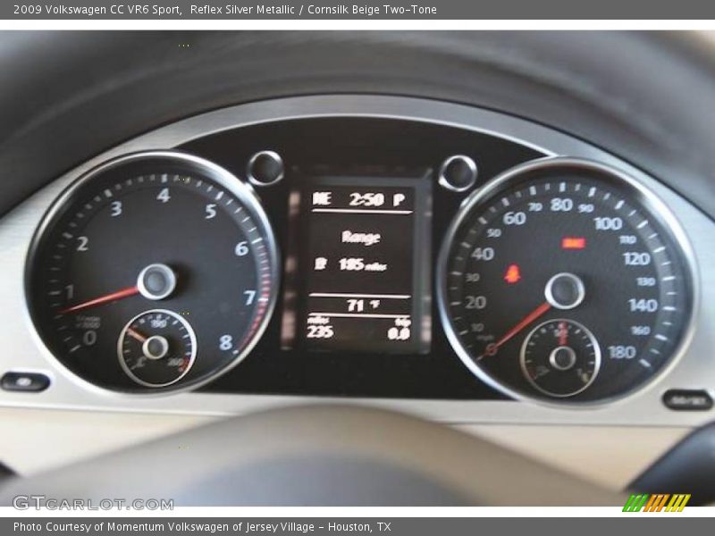 Reflex Silver Metallic / Cornsilk Beige Two-Tone 2009 Volkswagen CC VR6 Sport