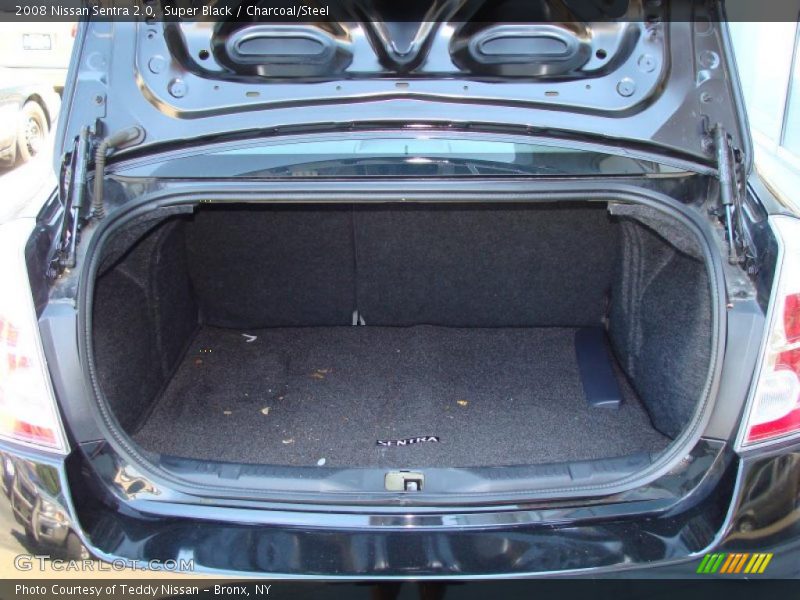 Super Black / Charcoal/Steel 2008 Nissan Sentra 2.0