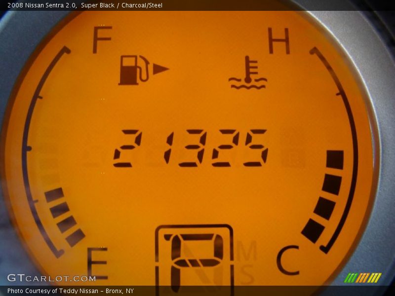 Super Black / Charcoal/Steel 2008 Nissan Sentra 2.0